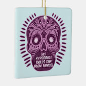 Hyperbool Grappig ENGELS TAAL Keramisch Ornament (Rechts)