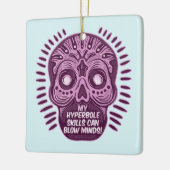 Hyperbool Grappig ENGELS TAAL Keramisch Ornament (Links)