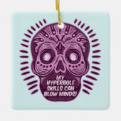 Hyperbool Grappig ENGELS TAAL Keramisch Ornament (Voorkant)