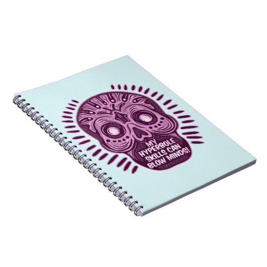 Hyperbool Grappig ENGELS TAAL Notitieboek (Rechterzijde)