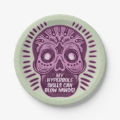 Hyperbool Grappig ENGELS TAAL Papieren Bordje (Voorkant)