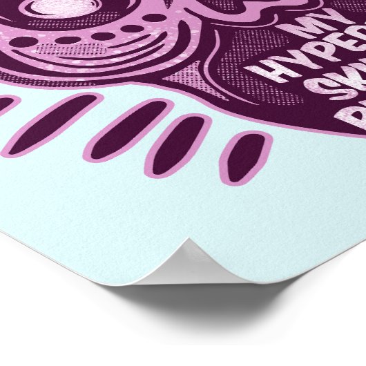 Hyperbool Grappig ENGELS TAAL Poster (Hoek)