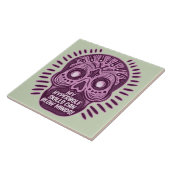 Hyperbool Grappig ENGELS TAAL Tegeltje (Zijkant)