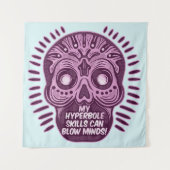 Hyperbool Grappig ENGELS TAAL Wandkleed (Voorkant)