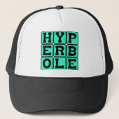 Hyperbool, Grove Overdrijving Trucker Pet (Voorkant)