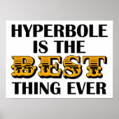 Hyperbool is de Beste Grappige Poster (Voorkant)