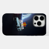 Hypercar in de Leegte – Surrealistische Supercar & Case-Mate iPhone Case (Achterkant (horizontaal))