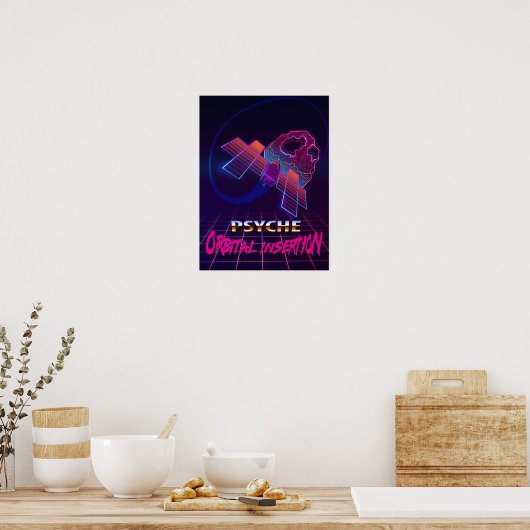 Hypercolor Psyche Poster (Keuken)