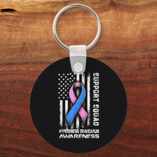 Hyperemesis Awareness Gravidarum Squad Support Smi Sleutelhanger (Voorkant)