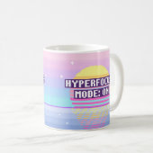 Hyperfocus-modus: Aan Neurodivergente Pixel Mok (Voorkant rechts)