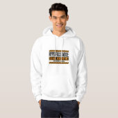 Hyperfocus Modus Grappige ADHD-trui Hoodie (Voorkant volledig)