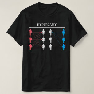 Hypergamie Meme Grappige Dating Strategie Sarcasti T-shirt