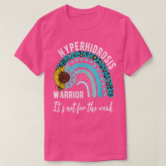 Hyperhidrosis shirten, bewustzijnsbewuste shirten t-shirt (Design voorkant)