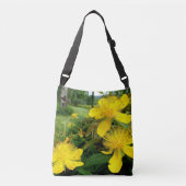 Hypericum calycinum over de hele Canvas tas (Voorkant)