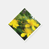 Hypericum calycinum papieren servetten (Hoek)