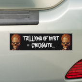 Hyperinflatie Bumpersticker (Op auto)