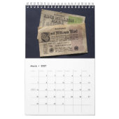 Hyperinflation Currency Collectie Wall Agenda Kalender (Mar 2027)