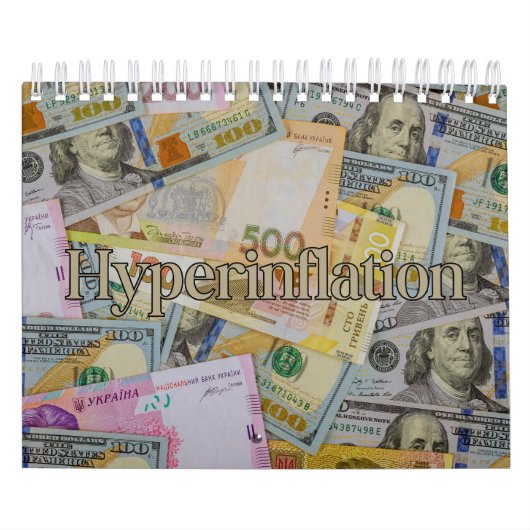 Hyperinflation Currency Collectie Wall Agenda Kalender (Hoes)