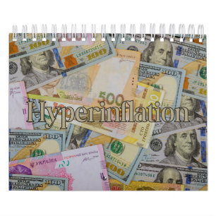 Hyperinflation Currency Collectie Wall Agenda Kalender