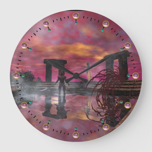 HYPERION TEMPLE OF WATER Science Fiction,Sci-Fi Grote Klok (Voorkant)