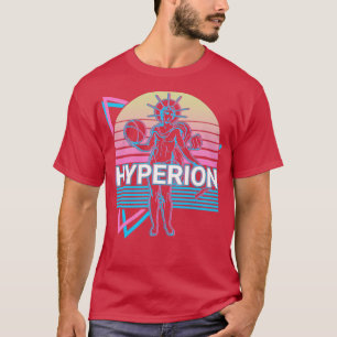 Hyperion Titan God Ancient Griekse Mythologie Retr T-shirt