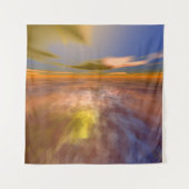 HYPERION WERELD, ALIEN SEASCAPE SKY, CLOUDS Sci-Fi Wandkleed (Voorkant (horizontaal))