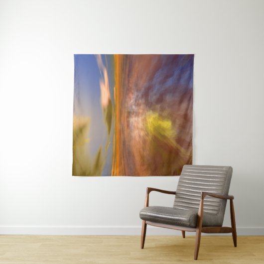 HYPERION WERELD, ALIEN SEASCAPE SKY, CLOUDS Sci-Fi Wandkleed (In situ)