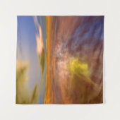 HYPERION WERELD, ALIEN SEASCAPE SKY, CLOUDS Sci-Fi Wandkleed (Voorkant)