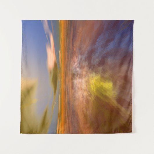 HYPERION WERELD, ALIEN SEASCAPE SKY, CLOUDS Sci-Fi Wandkleed (Voorkant)