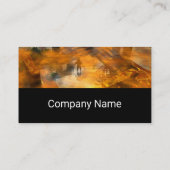 HYPERION WORLD ALIEN LANDSCAPE Science Fiction Visitekaartje (Achterkant)