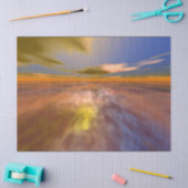 HYPERION WORLD, ALIEN SEASCAPE SKY, CLOUDS Sci-Fi Tissuepapier (Craft)