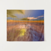 HYPERION WORLD, ALIEN SEASCAPE SKY, CLOUDS Sci-Fi Wandkleed (Voorkant (horizontaal))