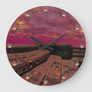 HYPERION WORLD Science Fiction, Sci-Fi Grote Klok