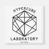 Hyperkubus Logo.tif Magneet (Voorkant)
