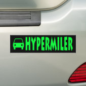 Hypermiler Bumpersticker (Op auto)