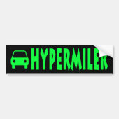 Hypermiler Bumpersticker (Voorkant)