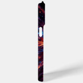 Hypernova camo, gloeiende camouflage, starburst Case-Mate iPhone case (Achterkant / Rechts)