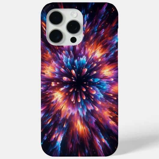 Hypernova camo, gloeiende camouflage, starburst Case-Mate iPhone case (Achterkant)