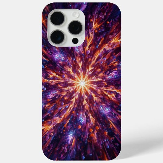 Hypernova camo, gloeiende camouflage, starburst Case-Mate iPhone case (Achterkant)