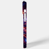 Hypernova camo, gloeiende camouflage, starburst Case-Mate iPhone case (Achterkant / Links)