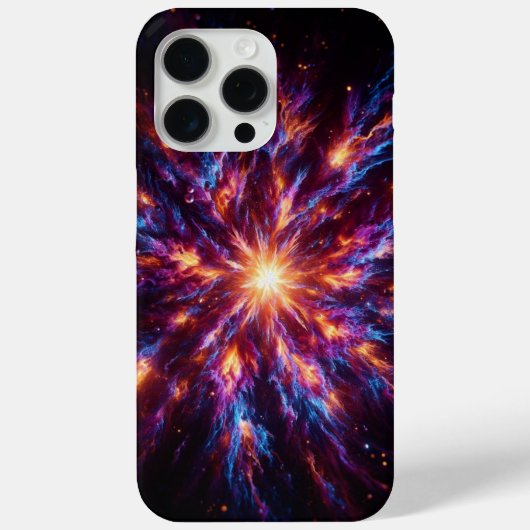 Hypernova camo, gloeiende camouflage, starburst Case-Mate iPhone case (Achterkant)