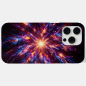 Hypernova camo, gloeiende camouflage, starburst Case-Mate iPhone case (Achterkant (horizontaal))
