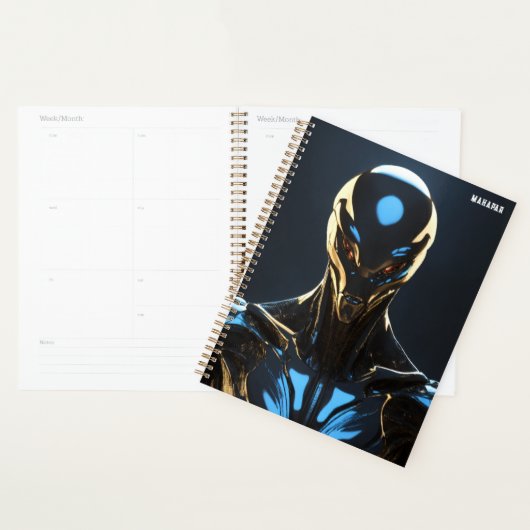 hyperrealistische alien planner (Display)