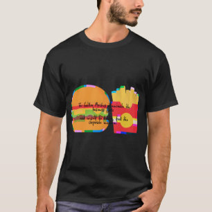 Hypersonic Missiles Burger - Sam Fender T-shirt