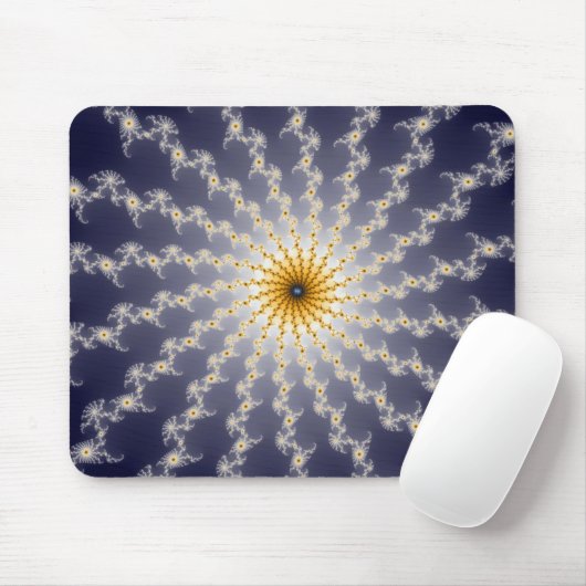 Hyperspace - Fractal Mousepad Muismat (Met muis)