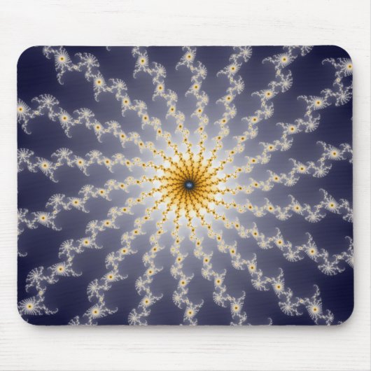Hyperspace - Fractal Mousepad Muismat (Voorkant)