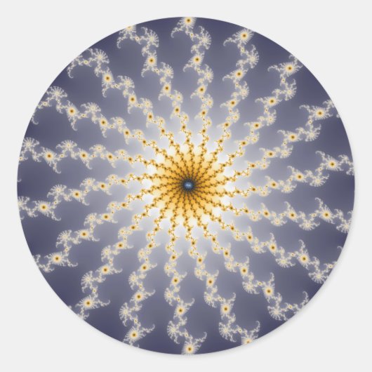 Hyperspace - Fractal Sticker (Voorkant)