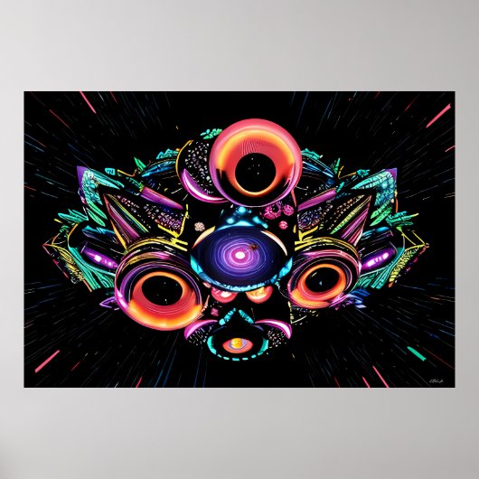 Hyperspatiale sonde Choromatsu-9 Poster (Voorkant)