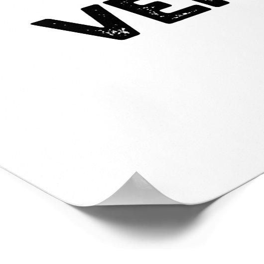 Hyphen Ventiling Funny Punctuation Pun Poster (Hoek)