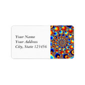 Hypn0sis - Fractal Art Etiket (Voorkant)